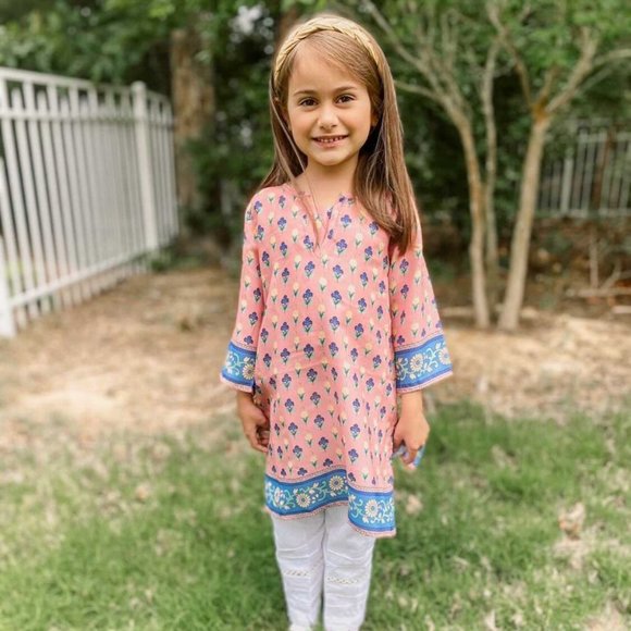 INSTIMA Other - Girl's Printed Kurta / Kameez / Tunic